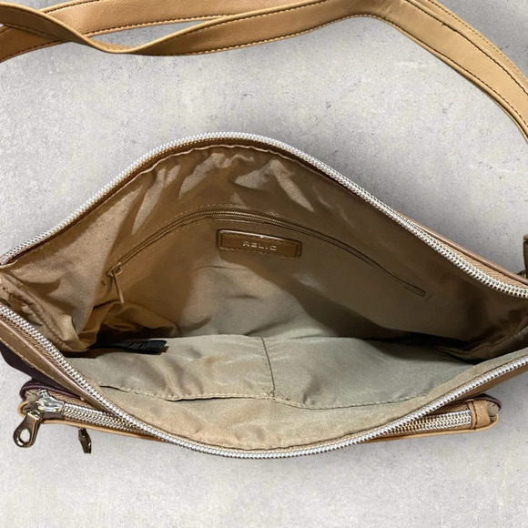 Fossil Crossbody Bag in Brown and Tan - Picture 6 of 9